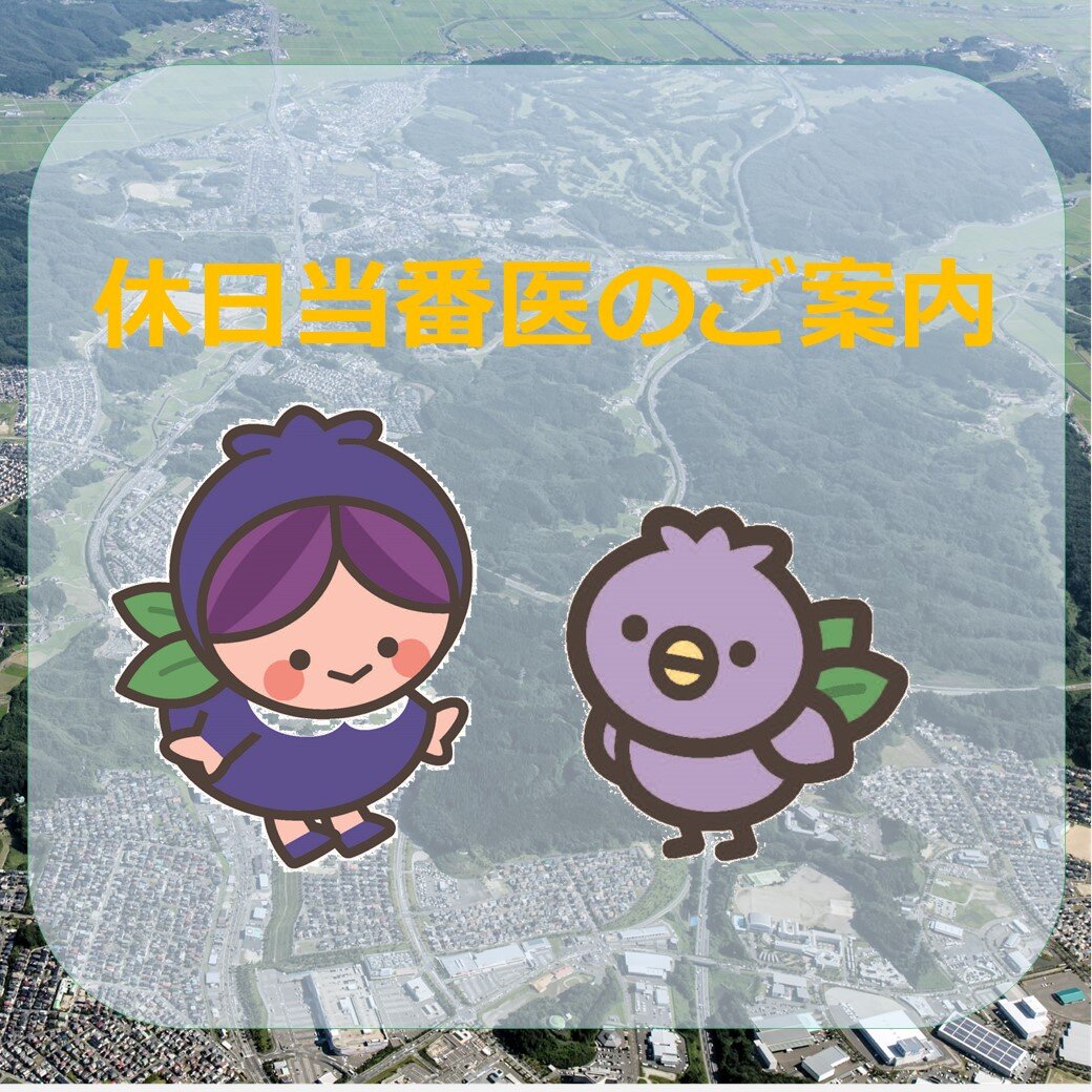 休日当番医のご案内